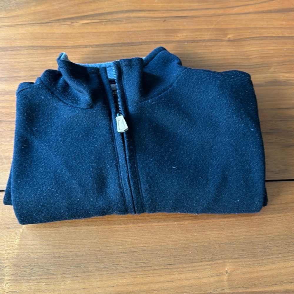 Banana Republic Black Quarter-zip Sweater